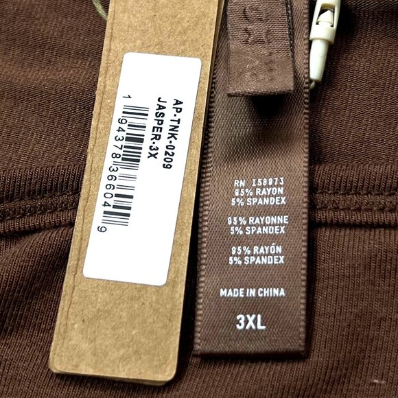 SKIMS Sleep Tank Top Jasper 3X - Picture 6 of 7